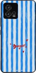 Husă Sonique Stripe Stories Series Motorola Mot...