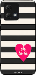 Husă Sonique Stripe Stories Series Motorola Mot...