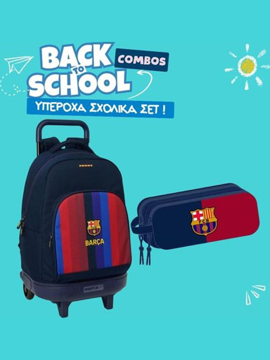 Sevenworld Schulset F.C. Barcelona 3D + Doppeltes Etui Sevenworld Schulset F.C. Barcelona 3D + Doppeltes Etui