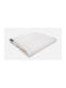 Valeria Home Husă Pentru Pilotă 100% Bumbac Simplă 160x200 Bumbac Albă