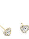 Chrilia 14K Gold Earrings with Stones