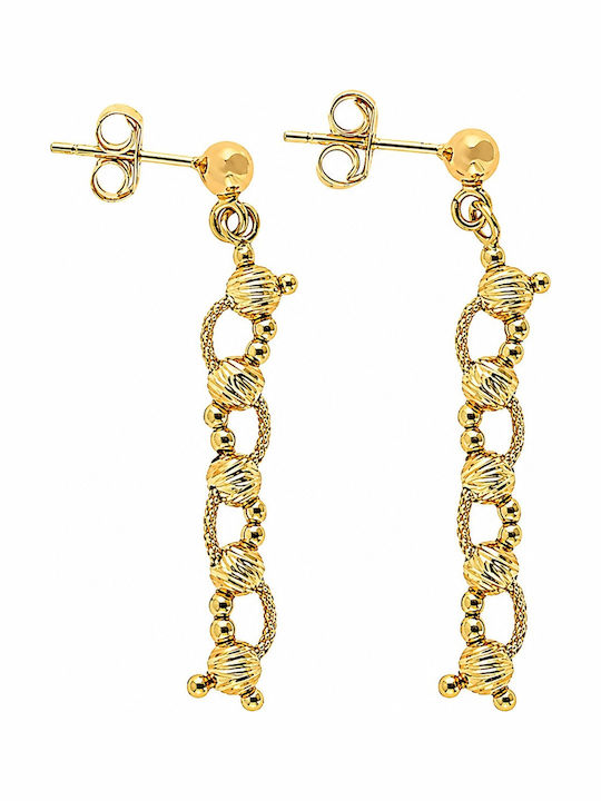 Senzio Belibasakis Hängende Ohrringe aus 14K Gold
