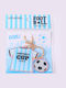 Ключодържател Акрилен Soccer Син Hy-ysk8001