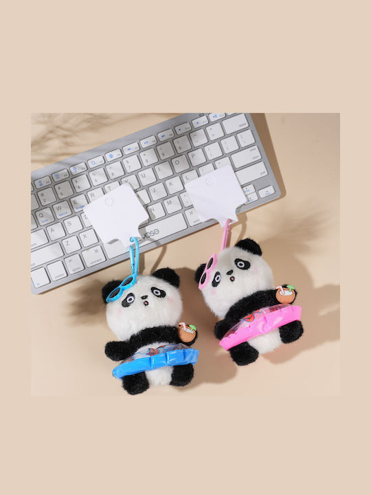 Summer Vibes Series Λούτρινο Μπρελόκ Panda Σωσίβιο Hy-gj8001