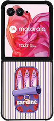 Калъф Sonique Stripe Stories Series Motorla Raz...