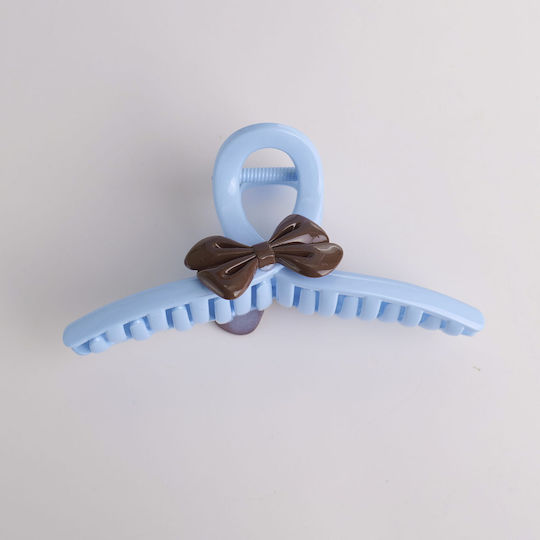 Seria Denim Albastru – Clamă De Păr Încrucișată – 13cm