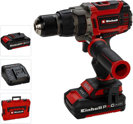 Einhell TP-CD 18/70-C Li BL Akkuschrauber Batteriebetrieb Brushless 18V 2x2Ah