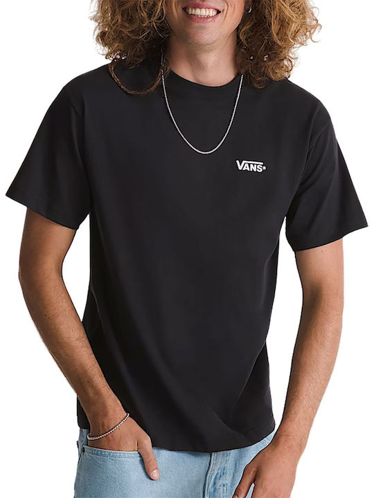 Vans T-shirt Черен/бял