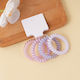Hair Scrunchies Spiral Gradient Colors – 4 Pieces