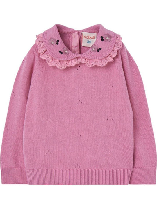 Kinderoberteile Langärmelig Rosa