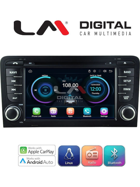 LM Digital Car Audio System for Audi A3 2003 > 2012 Bluetooth USB Wi-Fi GPS
