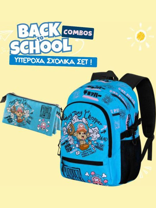 Sevenworld Set Școlar One Piece Chopper + Penar Triplu