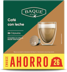 Cafe Baque Cappuccino Con Leche 26 Stück
