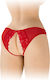 Offener Slip Fashion Secret Christine Rot
