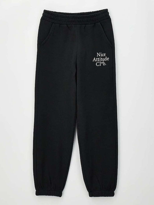 Kinder Trainingsanzug Jogginghose Schwarz