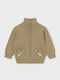 Kinder-Strickjacke Beige