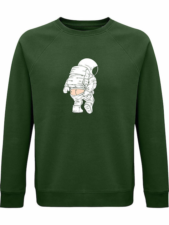 Bio-Unisex Sweatshirt "Astronaut Zeigt Hintern ...