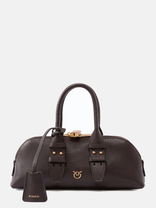 Pinko Bowling Leather Women's Bag