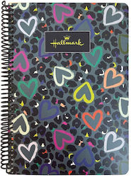Hallmark Spiral Ruled Notebook B5 70 Sheets 2 S...