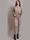 Training Damen Leggings Grau