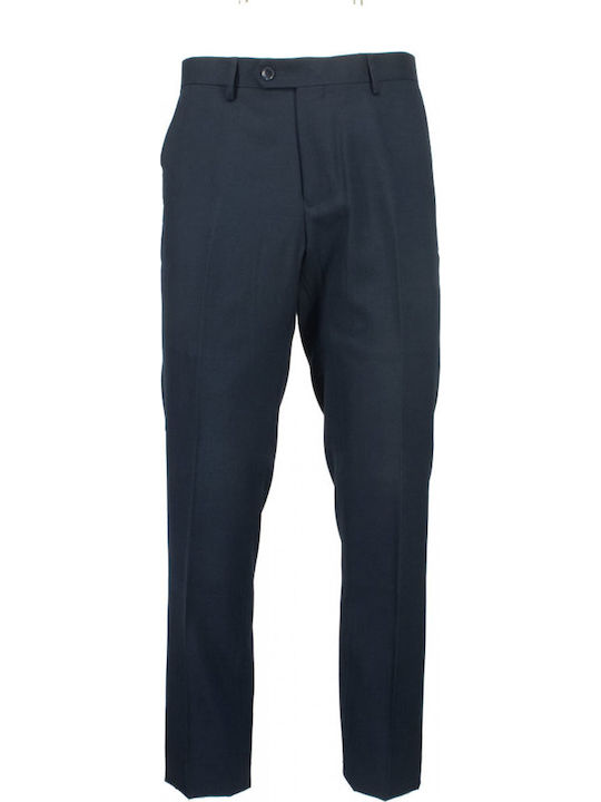 Pantaloni Barbată În Fit Regular Albastru Navy