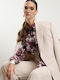 Desiree Long Women's Double Breasted Blazer Ecru