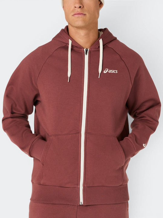 Men's Fleece Jacket Fleece Red