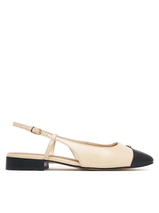Damen Ballerinas in Beigen Farbe
