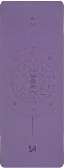 Wozinsky Yoga Exercise Mat Purple (183x61x0.5cm)
