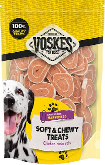 Voskes Voeders Sushi Dog Biscuit with Meat Chicken Cod and Fish 100g