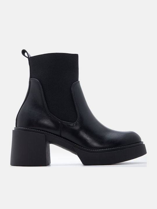Luigi Suede Damen Chelsea-Stiefel mit Mittelhoh...