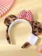 Kids Headband with Brown Bow