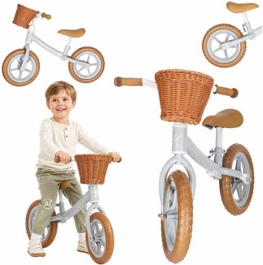 ikonka Children's Balance Bike Brown