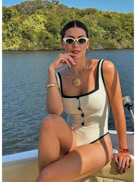 Ustyle Ολόσωμο Μαγιό White