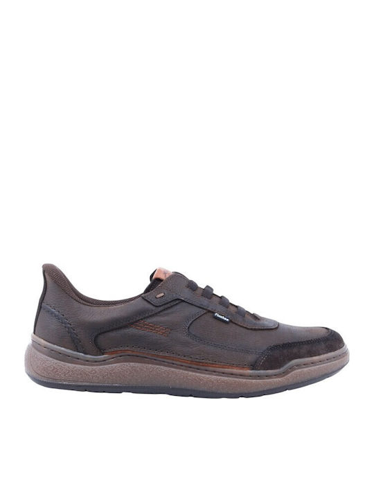 Leder Herren Freizeitschuhe Braun