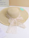 Women's Wicker Hat Beige