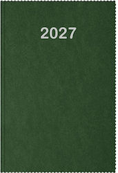 Innostat Daily Agenda B6 2027 Green 12x17cm
