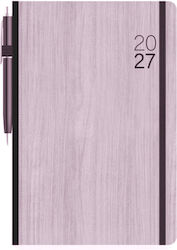 Eco Ατζέντα B5 2027 Ροζ Eco Ατζέντα B5 2027 Ροζ