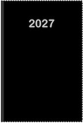 Innostat Daily Agenda 2027 Black 14x21cm