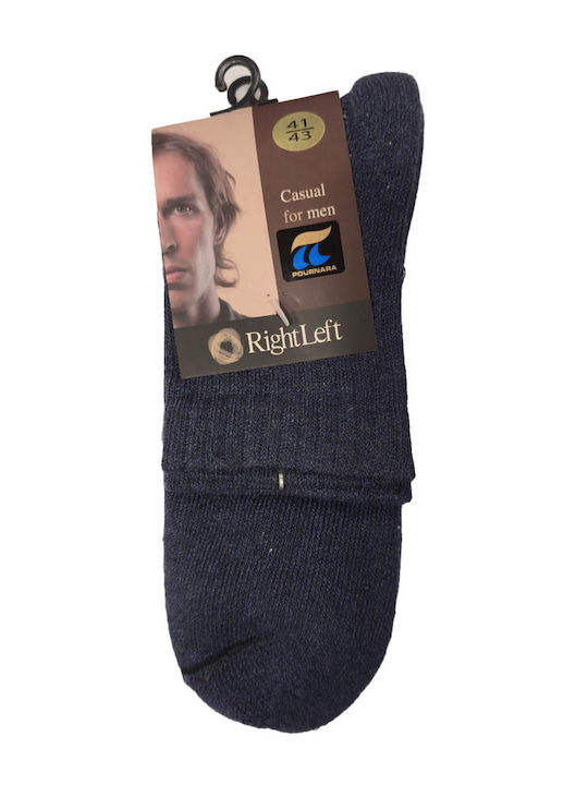 RightLeft Ανδρικές Κάλτσες Μπλε 2Pack