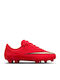 Mercurial Vapor 17 Club FG/MG Παιδικά Ποδοσφαιρικά Παπούτσια με Τάπες Κόκκινα