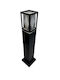 Epiplo-Fos Outdoor Small Post Floor Lamp for E27 Socket Black