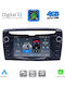 Digital IQ Blg 444_cpa 7 Zoll Deck Multimedia System Lancia Ypsilon Modell 2011+