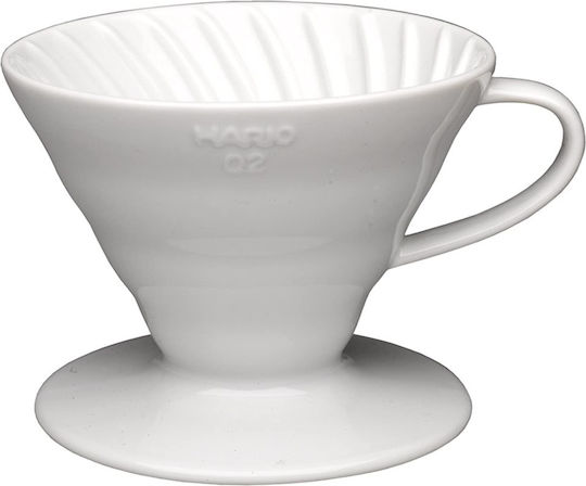 Hario V60 Coffee Dripper 02 Κεραμικό Λευκό 21008