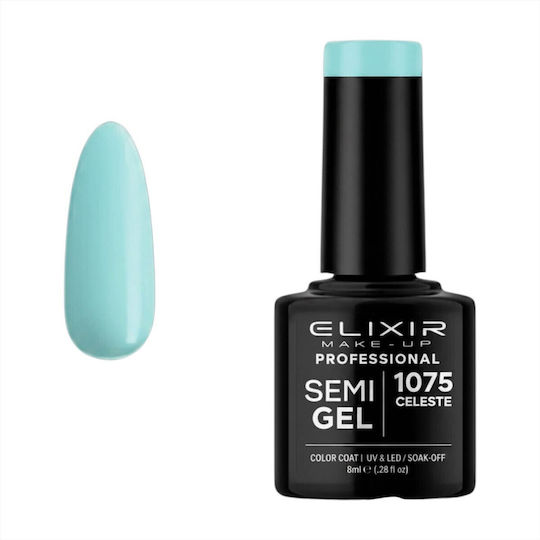 Elixir Semigel Gel Nagellack 1075 Celeste 15ml