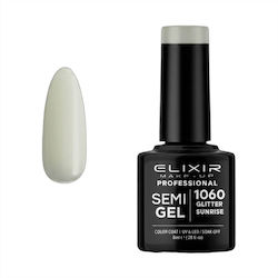 Elixir Semigel Ojă Semipermanentă Pentru Unghii 1060 Kaki 8ml