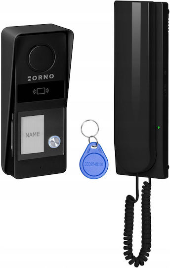 Orno Комплект аудио интерком Orno Черен
