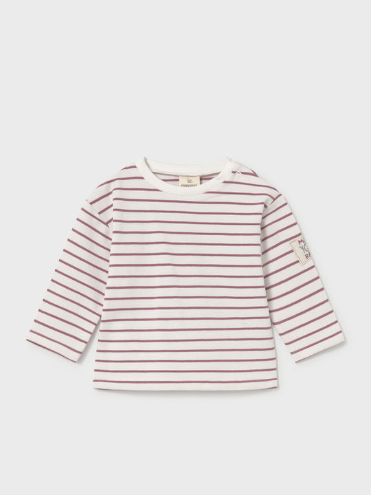 Mayoral Kids Long-Sleeved Red Top
