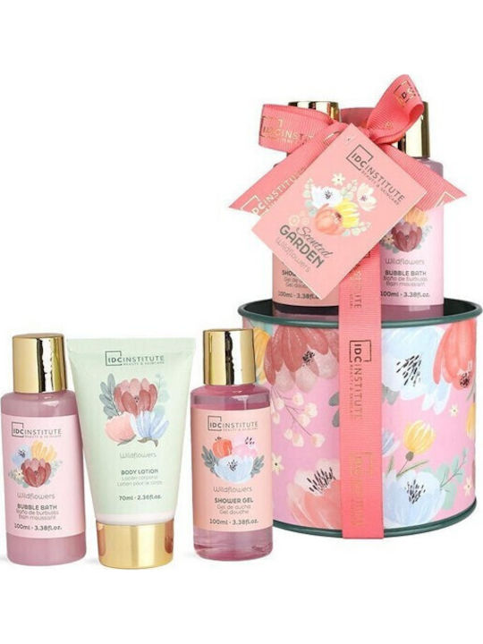 IDC Institute Scented Garden Skin Care Set for Body Cleaning 3 pcs