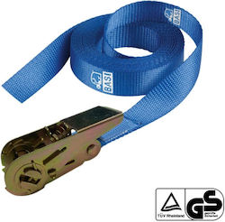 Basi Auto-Gepäckgurt mit Ratsche 5m x 25mm 500kg Blaue Sg 308 Basi Auto-Gepäckgurt mit Ratsche 5m x 25mm 500kg Blaue Sg 308